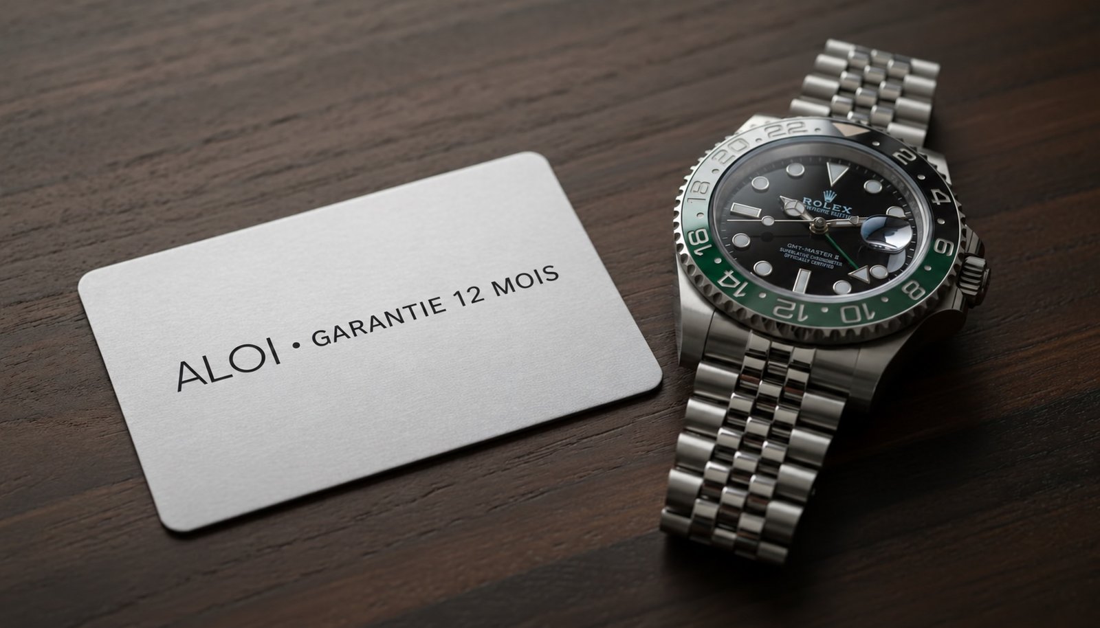 Rolex Submariner présentée pour son contrôle